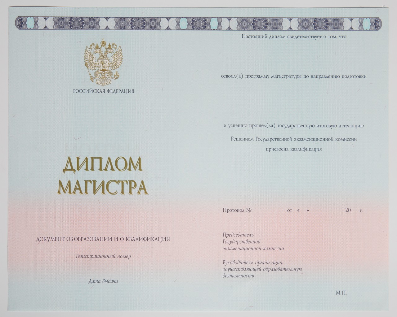 Диплом магистра